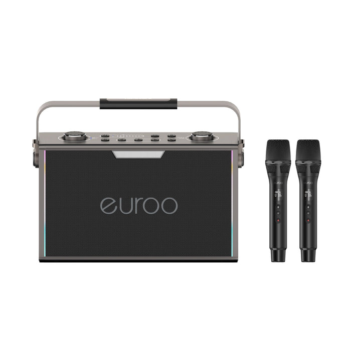 EPB-F26 Karaoke Speaker with Dual Wireless Microphones