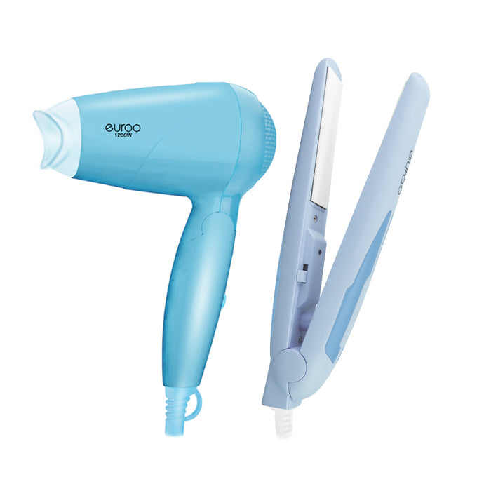 Hair Styling Set [Hair Dryer and Straightener]