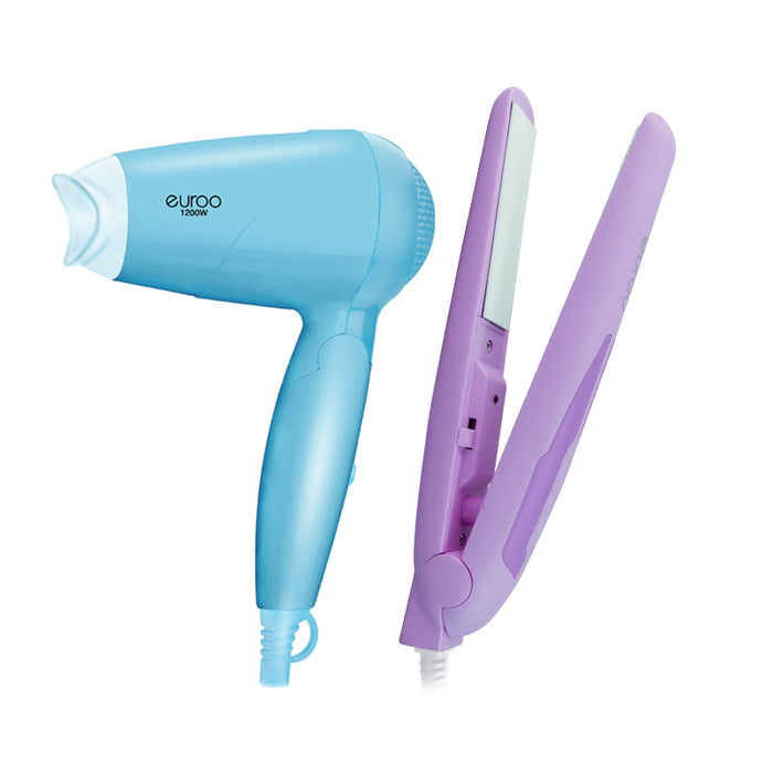 Hair Styling Set [Hair Dryer and Straightener]